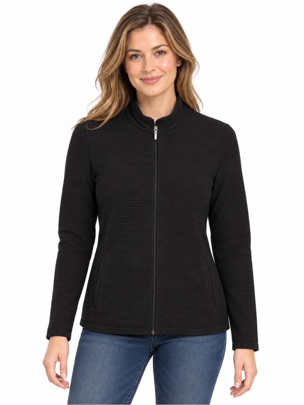 Pebble Beach Dry Luxe Performance Ribbed Jacket - Picture 1 of 5